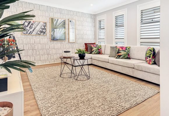 Newbury — living room